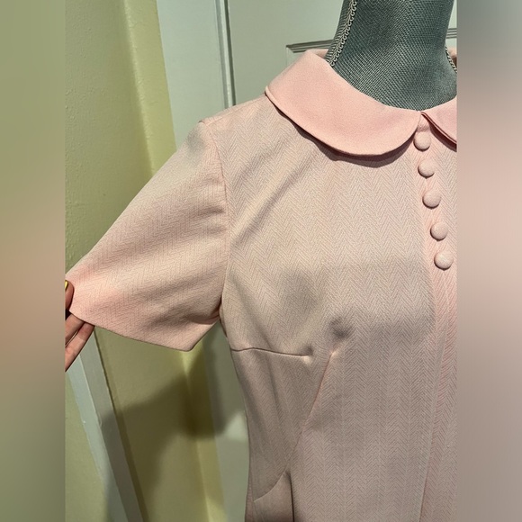 Vintage Peter Pan Collar Dress - Picture 4 of 9